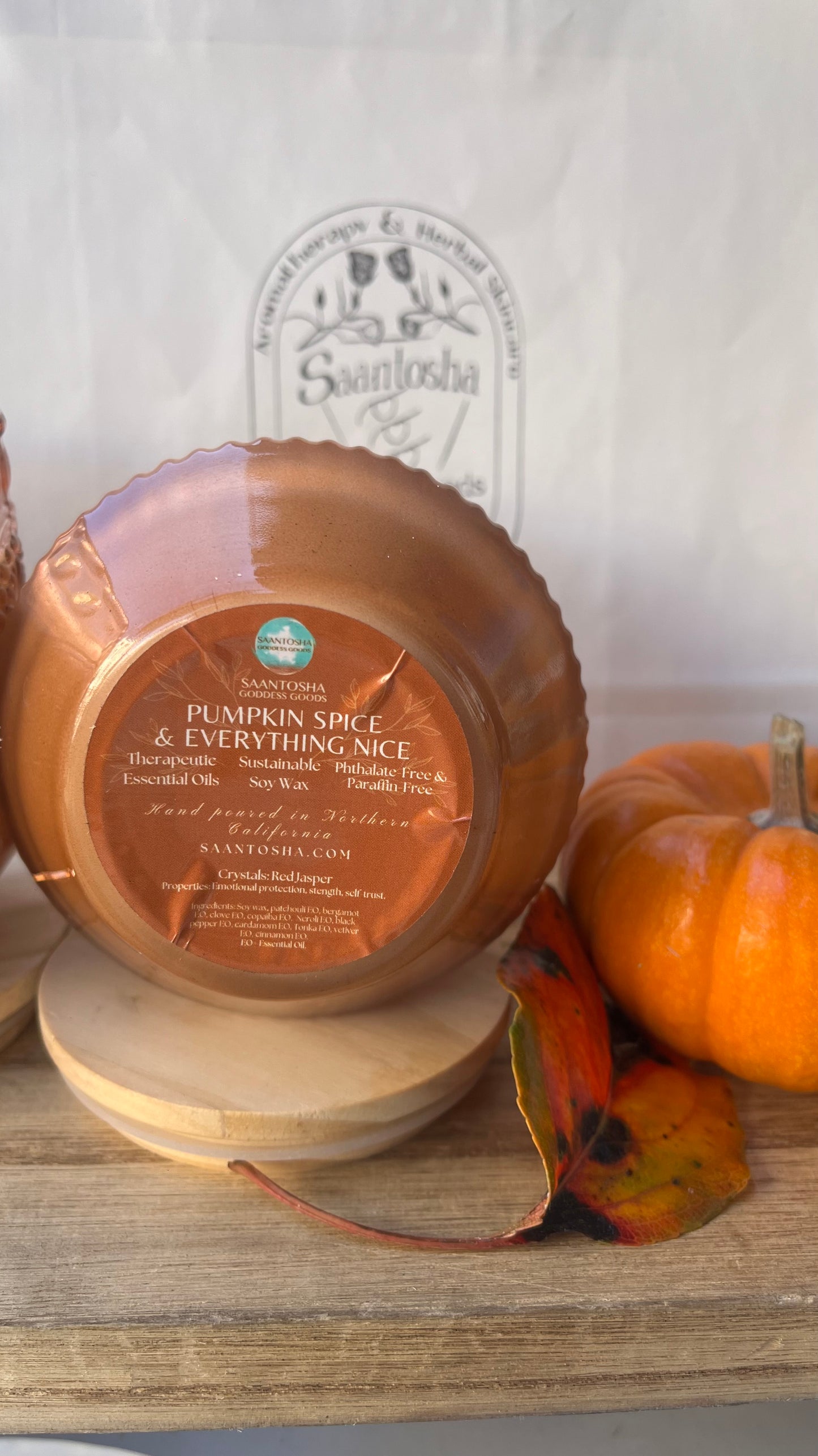 Pumpkin Spice & Everything Nice Fall Candle