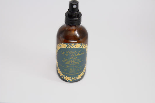 Herbal  Face & Body Mist| Aloe & Rose Water| Hyaluronic Acid 4 oz