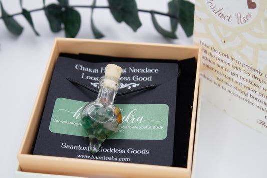 Eucalyptus Mint + Aventurine Aromatherapy Necklace