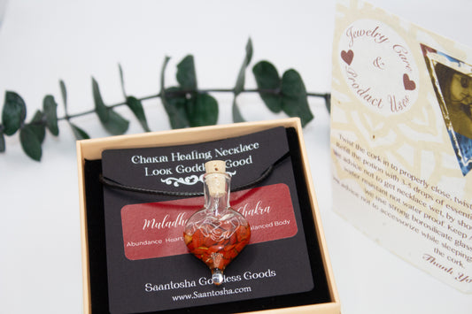 Patchouli & Bergamot Aromatherapy Necklace