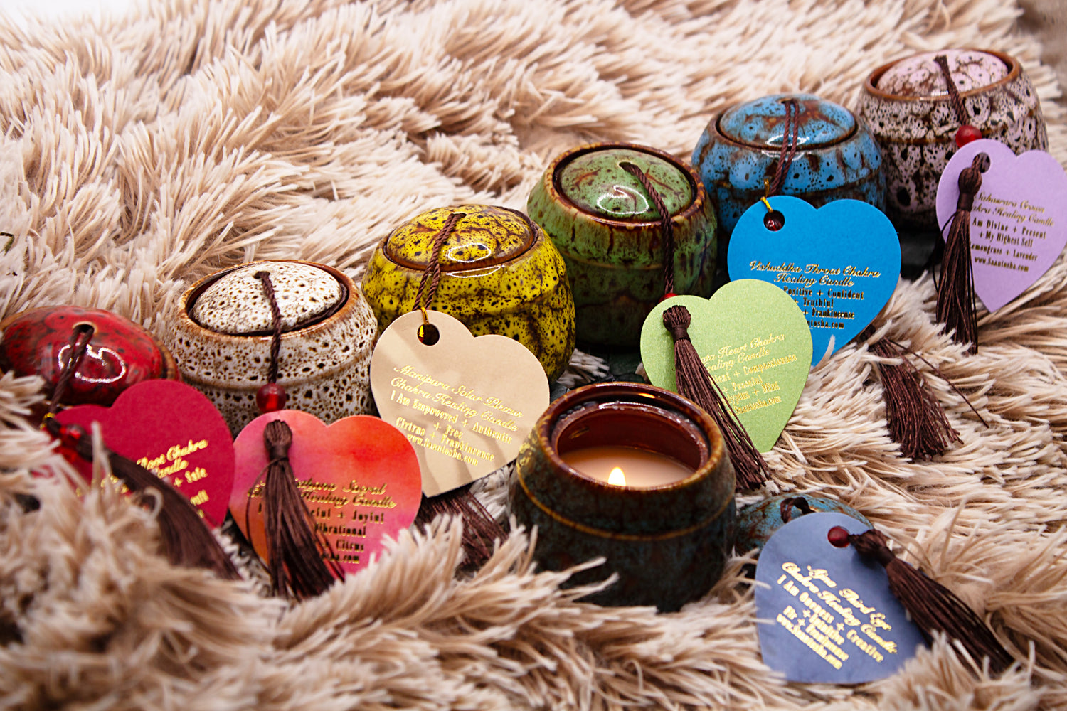 Chakra Healing Candles
