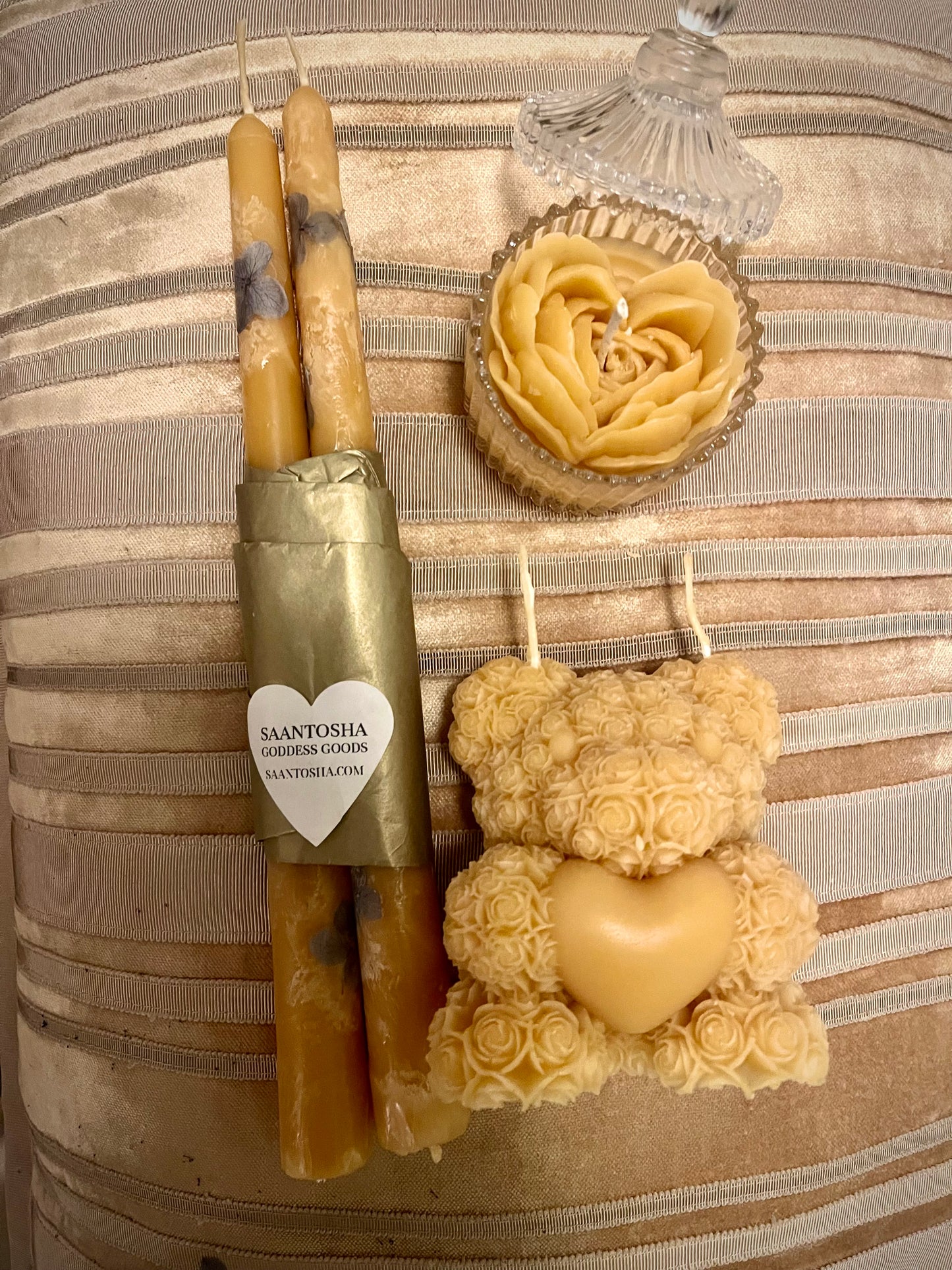 Valentine’s Day Candle Trio Set