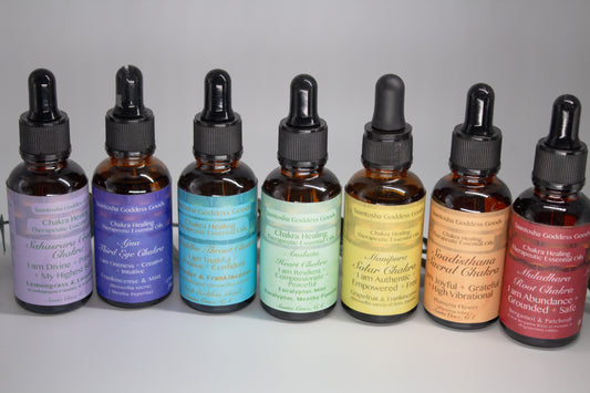 Essential Oil Chakra Blends |Necklace Refill Oil