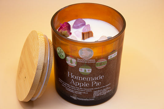 Homemade Apple Pie Non-Toxic Fall Candle