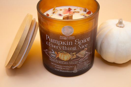 Pumpkin Spice & Everything Nice Non-Toxic Fall Candle