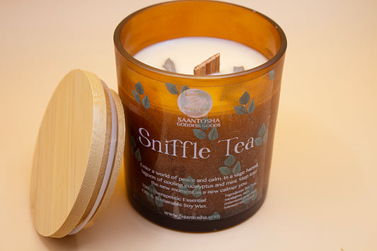 Sniffle Tea Non-Toxic Fall Candle